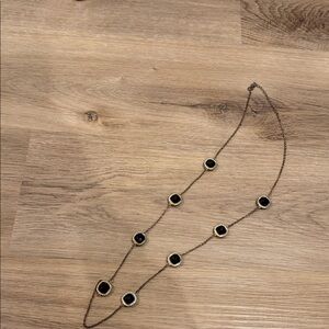 Elegant Black and Gold Necklace